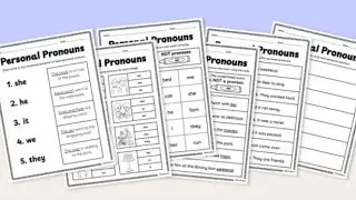 4. Subject Pronouns || Object Pronouns || Reflexive Pronouns with worksheets