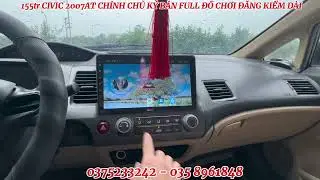 155tr HONDA CIVIC 2007 AT FULL ĐỒ CHƠI CHÍNH CHỦ KÝ BÁN ALO 0358961848