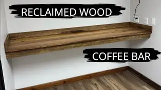 Creating a Rustic Coffee Bar from Scratch!