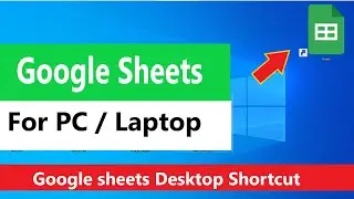 Download google sheets app for PC | how to download google sheets app to desktop #googlesheets