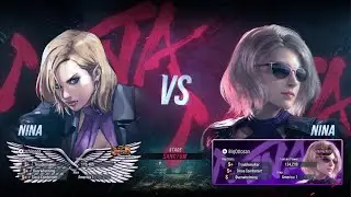 Tekken 8: Nina Mirror Match and tryhard Claudio