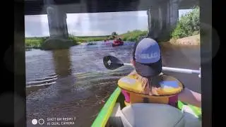 SPŁYW KAJAKOWY STRABLA-SURAŻ 06.07.2019