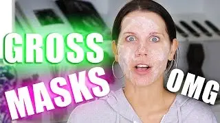 GROSS FACE MASKS TESTED ... OMG ???