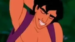 Aladdin wish acting dialogue with genie