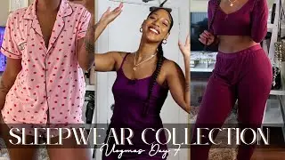 MY SLEEPWEAR COLLECTION | SAVAGE X FENTY, TARGET, FASHION NOVA | VLOGMAS DAY 7