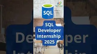 SQL Developer Jobs 2025 - Work From Home Internships - Graduates #internship #internship2025
