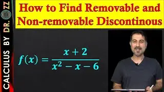 How to Spot Removable and Non-removable Discontinuities