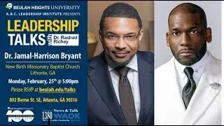 Leadership Talks: Pastor Jamal Bryant & Rashad Richey #newbirth #atlanta #leadership #rashadrichey