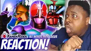Reacting To All Kamen Rider Openings! ( 1971 - 2023)