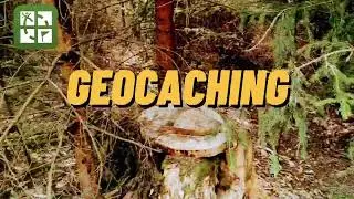 Geocaching &Uuml;berraschung im Wald