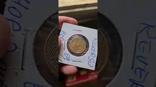 #Shorts moeda 10 centavos reverso horizontal a esquerda #rubensnumism&aacute;tica