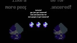 you just got lancered!