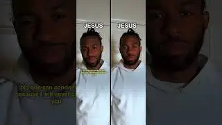 Guess the real Jesus. One is real. One is fake 😬 #christ #christian #jesus #jesuschrist #god #sin