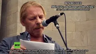 Ben Becker - Meinst du, die Russen wollen Krieg?