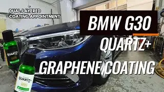 How We Detailed This BMW 520i - IGL Coatings Quartz+ Ceramic Graphene Coating | Detailing Vlogs |