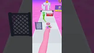 SNAKE RACE GAME//snakegamplay video #rainbowfriends