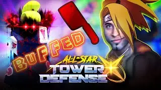 Buffed Bloodlust Deidara Showcase in in All Star Tower Defense X Explosion Artist ASTD X