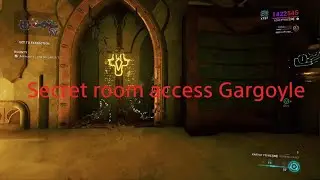 I Found The Secret Room Access in Warframe's Operation Gargoyle