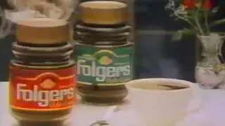 Рекламный ролик Folgers начала 1980-х годов