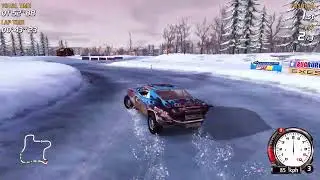 FLATOUT 4K - PROFESSIONAL - [GOLD] - RACE 3 - REDPINE RIVER - REDPINE RACE DASH