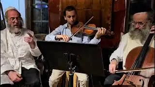 Yom Kippur melody:cello Daniel Blatt,violin Gavriel,voice Avrum Burstein,piano Moshe Hagar