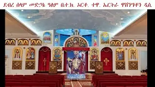 2/2/26 Nenewe Prayer DebreSelam MedhaneAlem Eritrean church Live Stream ፳፭ ጥሪ ፳፻፲፰ ጾመ ነነወ ጸሎትን ምህለላን