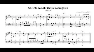 J.S.Bach: Lobt Gott, ihr Christen allzugleich, BWV 376