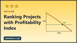 Profitability Index (PI) Explained: Ranking Projects Under a Budget Constraint