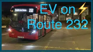 Electric Bus | BYD E200EV on Go-Ahead Group Route 232 (SEe125 LF70 YWC)