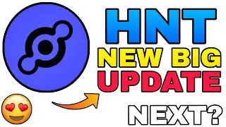 Новое обновление монеты HNT | Последние новости о криптовалюте Helium | Динамика цены монеты HNT ...