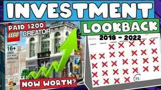 LEGO Investment Lookback Brick Bank 10251 / LEGO investing 2022 / LEGO Brick Bank review