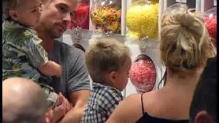 Britney Takes Her Babies To The Candy Store