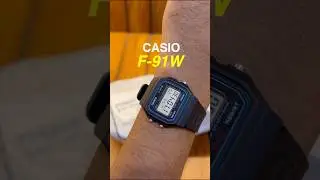 Casio F-91W Unboxing 🔥 Most Popular Digital Watch Ever?