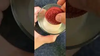 Trying Oreo Red Velvet 7/10 #oreo #tastetest #yummy #redvelvet #satisfied