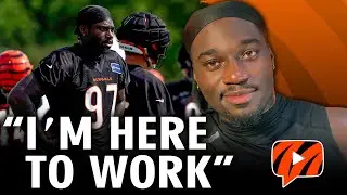 Shemar Stewart on Ending Holdout, Signing Bengals & Practicing for First Time