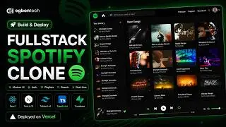 Build & Deploy a Fullstack Spotify Clone | React, Next.js 15, Tailwind v4, TypeScript & Supabase