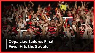 WATCH: Palmeiras vs Flamengo: Incredible Fan Atmosphere Ahead of Copa Libertadores Final | AD14