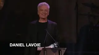 Daniel Lavoie pays tribute to Stéphane Venne - 2017, Canadian Songwriters Hall of Fame.