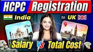 HCPC Registration for Physiotherapist | India to UK | UK Physiotherapist Salary Vs Total Cost