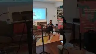 Reading my poems @ Singlit Station Singapore Dickson Road.