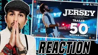 Jersey - Official Trailer | Shahid Kapoor | Mrunal Thakur | Gowtam Tinnanuri (REACTION)