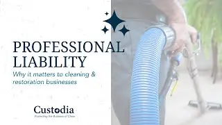 Professional Liability (E&O) for Cleaners & Remediation Pros