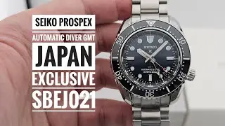 Seiko Prospex Automatic Diver's 200m GMT Japan Exclusive SBEJ021