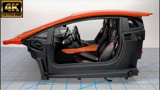 04 Pocher 1:8 Lamborghini Aventador - Interior Part IV