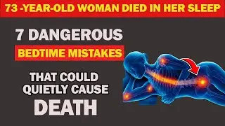 SENIORS! Avoid These 7 DEADLY Sleep Habits Immediately | Senior Health Care