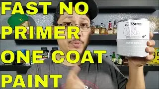 THE FASTEST AND EASIEST WAY TO PAINT YOUR FURNITURE AND CABINETS RUST O LEUM CHALK PAINT