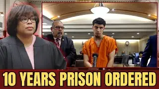 10 YEARS IN PRISON: Judge Boyd LECTURES 23-Year-Old Convict After HEAVY SENTENCING MOMENT