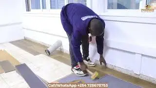 SPC Flooring Installation in Westlands Nairobi | Office Transformation from Tiles & Carpet