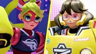 ARMS Gameplay - Ribbon Girl Grand Prix (Level 1)