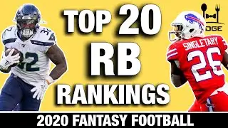 Top 20 RB Rankings for 2020 Fantasy Football